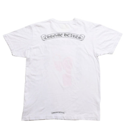 Chrome Hearts T-Shirt Aoyama Anniversary Blue Mountain 20 Richard Star White L — view 2