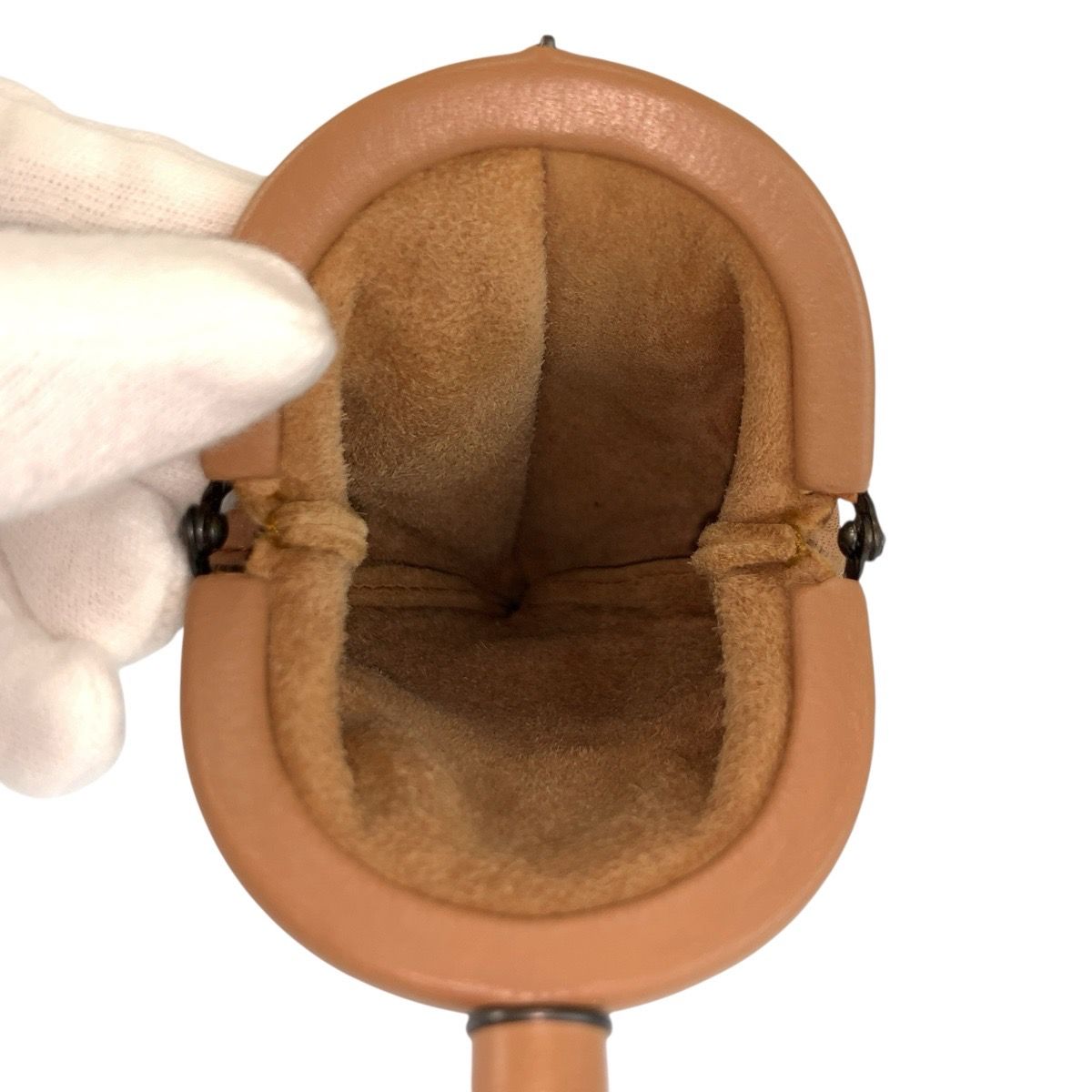 Bottega Veneta Fish Brown Leather Coin Purse — view 5