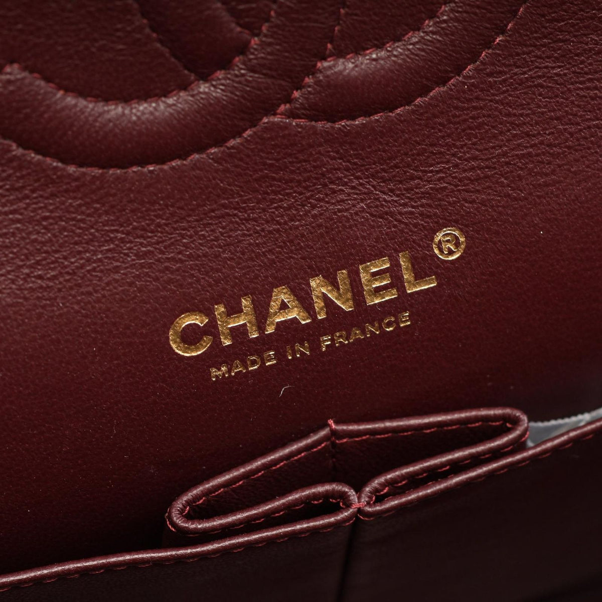 Chanel Shoulder Bag Quilted Double Flap Black Lambskin Chain — view 4