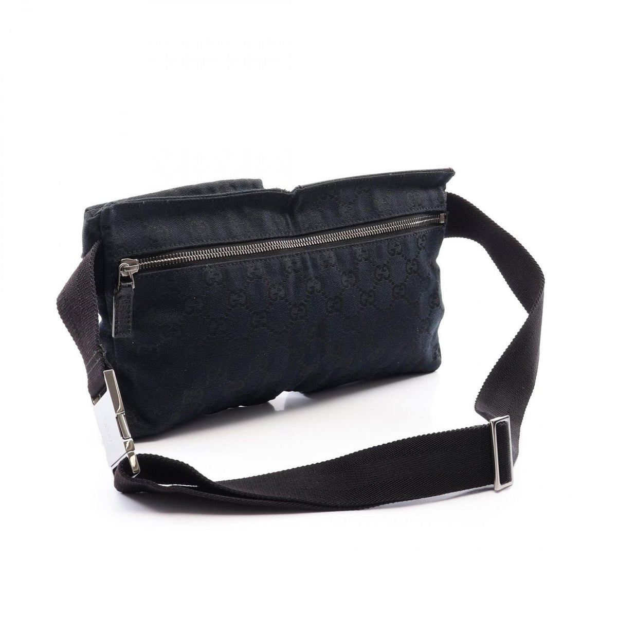 Gucci Waist Bag GG Canvas Black — view 2