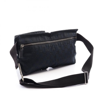 Gucci Waist Bag GG Canvas Black — view 2