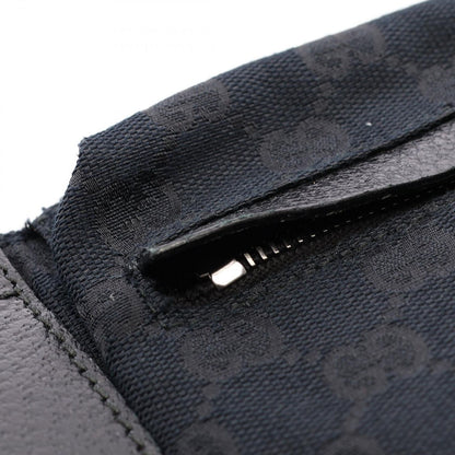 Gucci Waist Bag GG Canvas Black — view 7