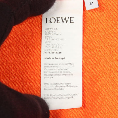 Loewe Hoodie Anagram Cotton Leather — view 4