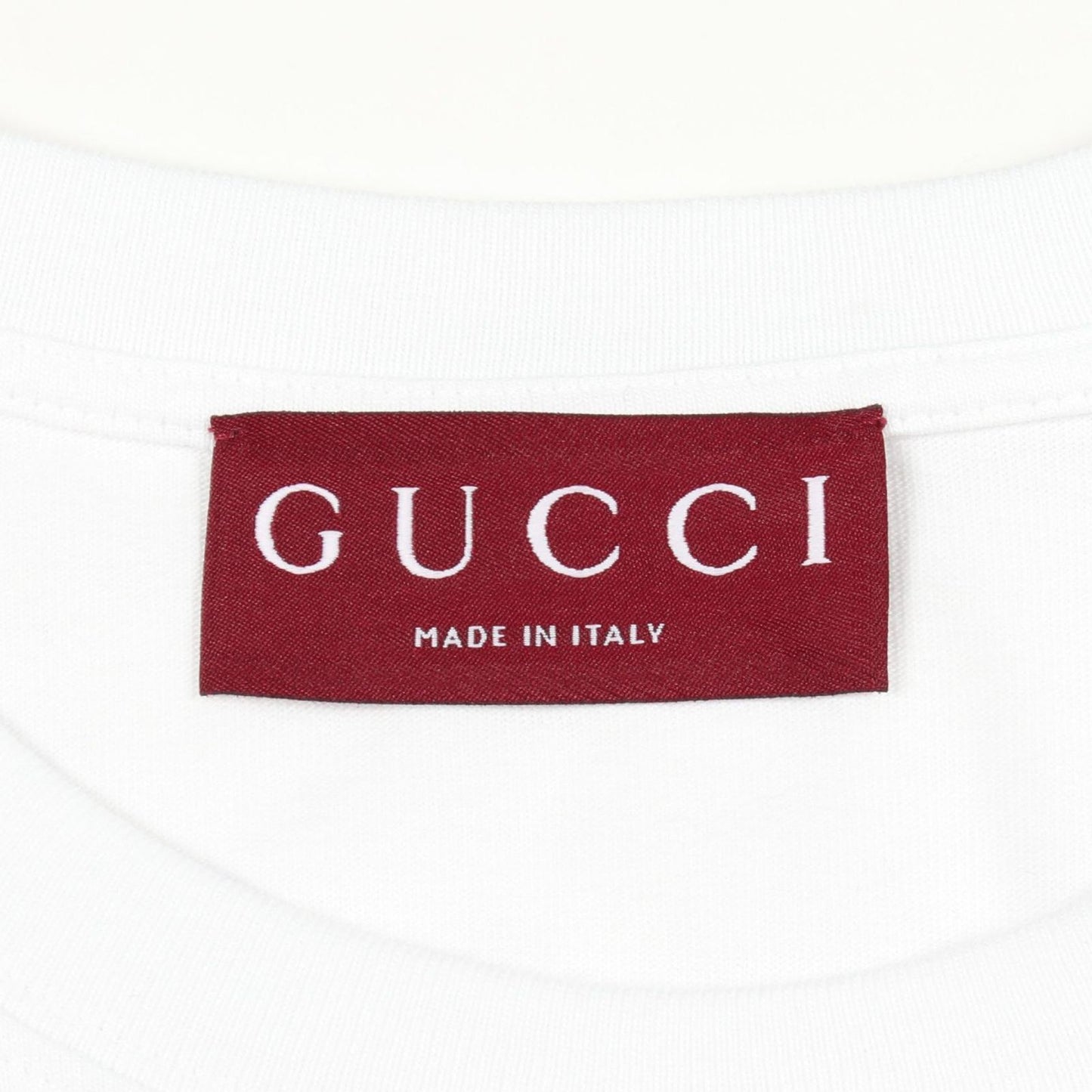 Gucci Short Sleeve T-Shirt Yuko Higuchi Cat Sequin Cotton — view 3