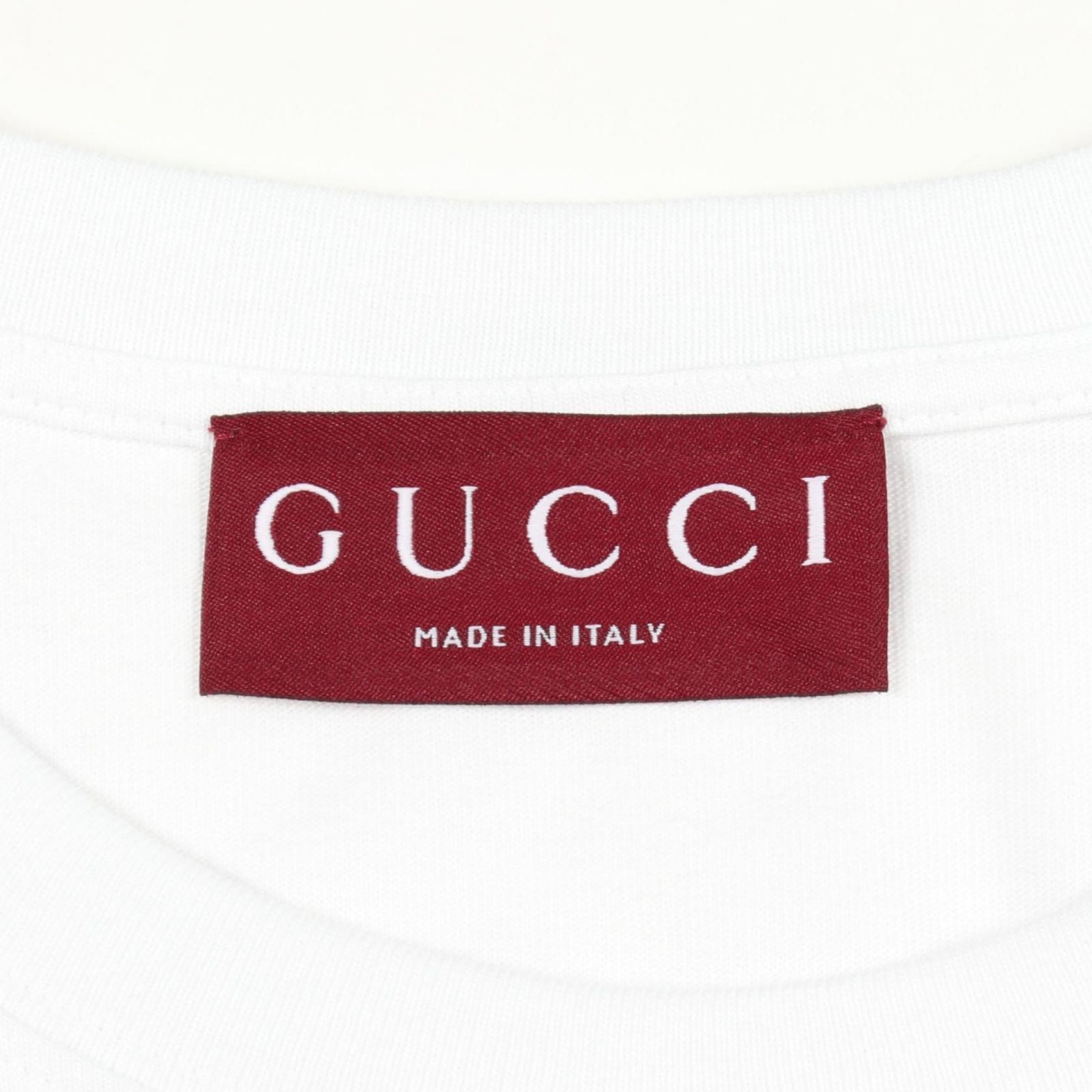 Gucci Short Sleeve T-Shirt Yuko Higuchi Cat Sequin Cotton — view 3