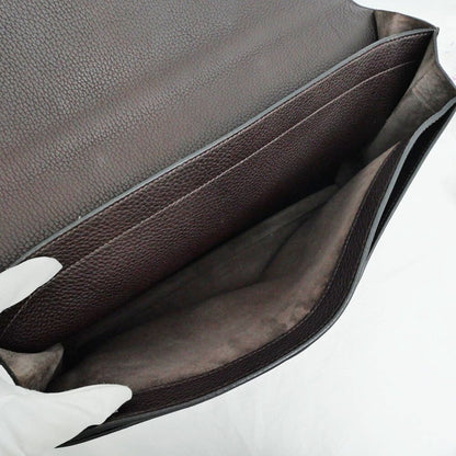 Hermes Sac A Depeches 41 Tote Bag Brown Construction Togo Business — view 5