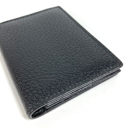 Gucci Card Case Double GG Logo Leather Black — view 5