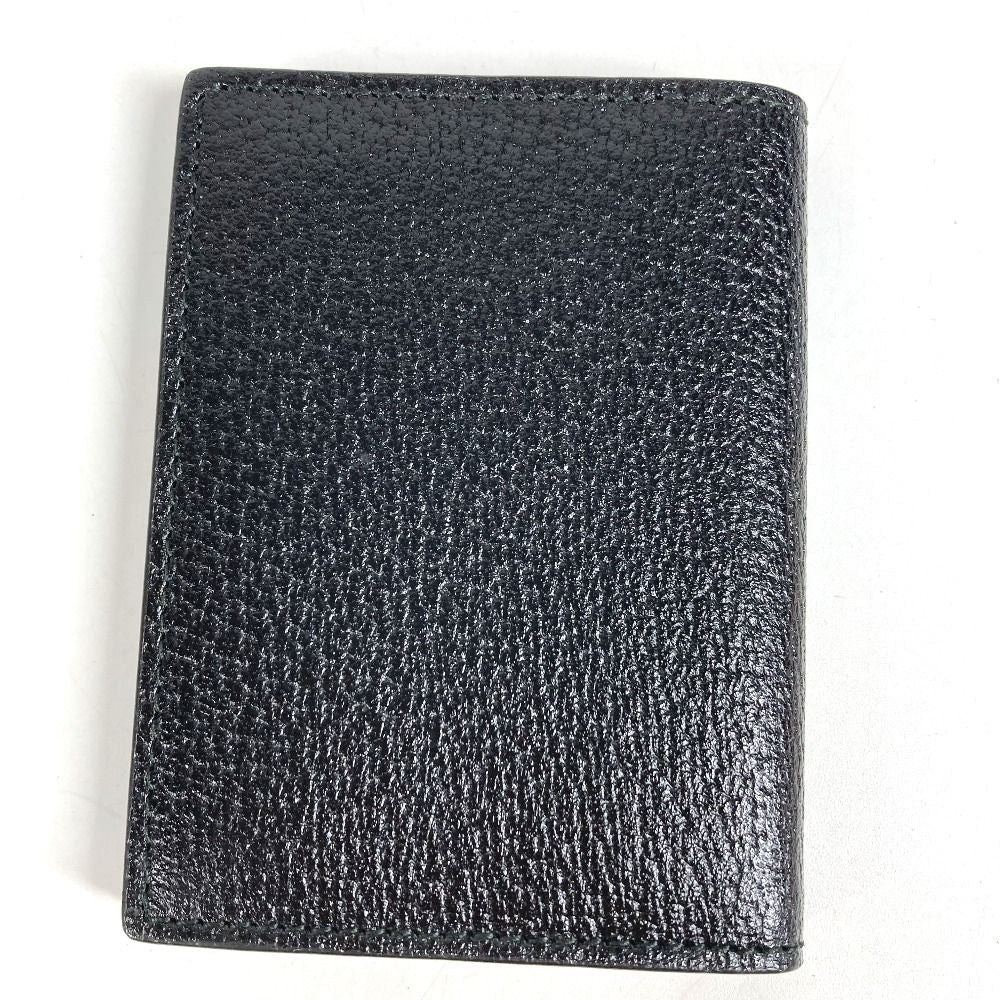 Gucci Card Case Double GG Logo Leather Black — view 2
