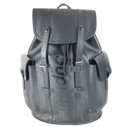 Louis Vuitton Backpack Christopher PM Epi Leather Noir Black