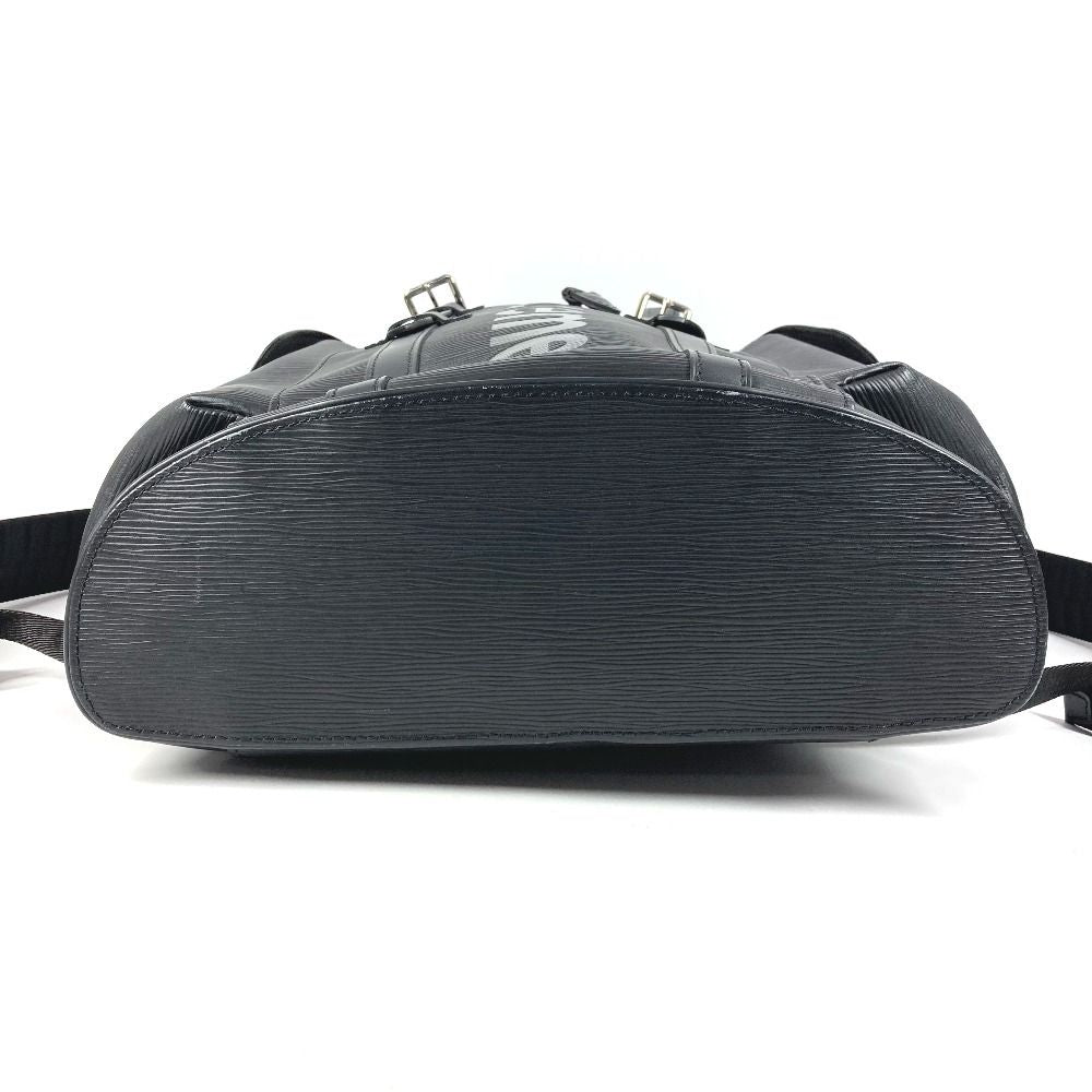 Louis Vuitton Backpack Christopher PM Epi Leather Noir Black — view 5