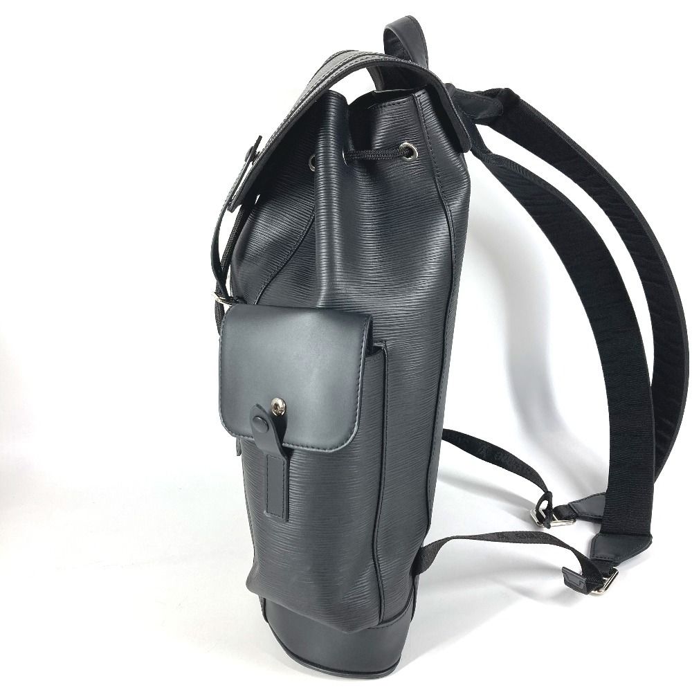 Louis Vuitton Backpack Christopher PM Epi Leather Noir Black — view 3