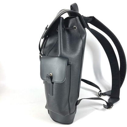Louis Vuitton Backpack Christopher PM Epi Leather Noir Black — view 3