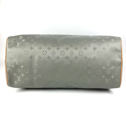 Louis Vuitton Boston Bag Keepall Bandouliere 50 Leather Canvas Gray — view 5