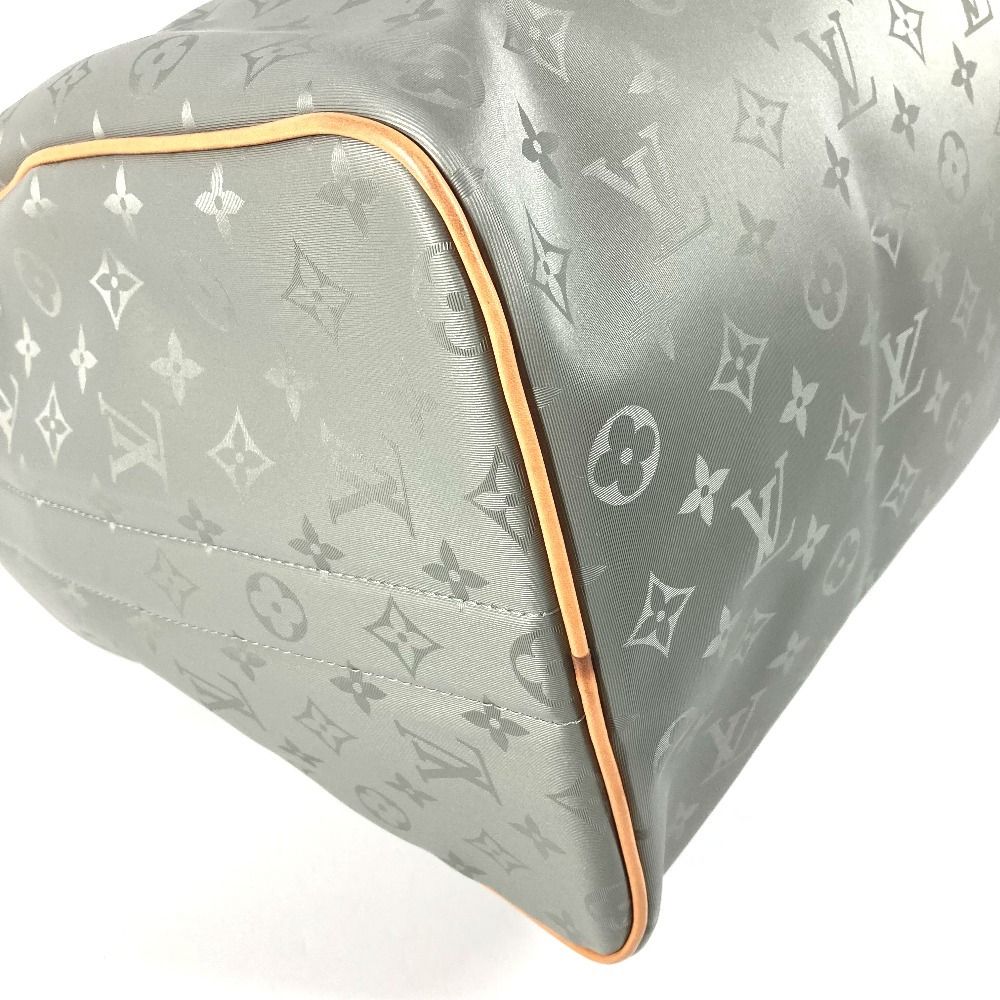 Louis Vuitton Boston Bag Keepall Bandouliere 50 Leather Canvas Gray — view 7
