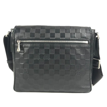 Louis Vuitton Shoulder Bag District PM Damier Infini Leather Onyx Black — view 2