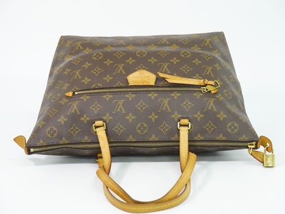 Louis Vuitton LV Jena MM Monogram Tote Shoulder Bag Brown Iena — view 5