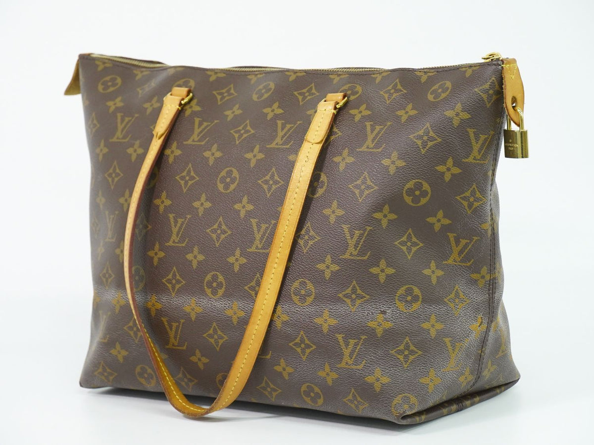 Louis Vuitton LV Jena MM Monogram Tote Shoulder Bag Brown Iena — view 2