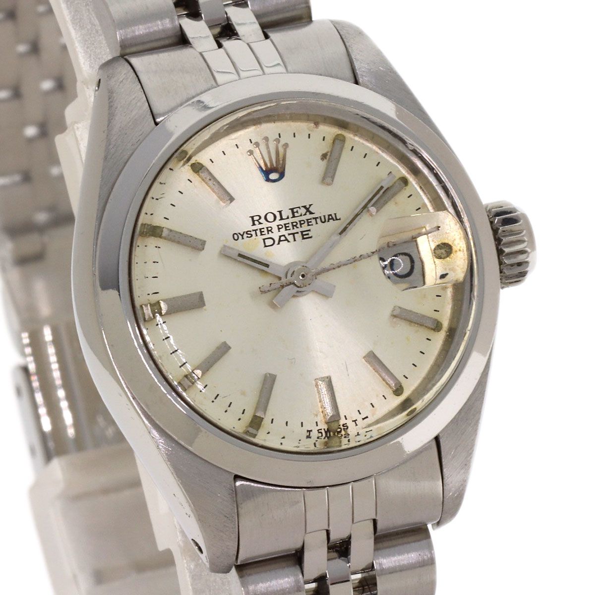 Rolex Oyster Perpetual Vintage Watch SS — view 4
