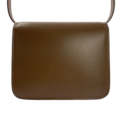 Celine Classic Box Small Shoulder Bag Brown — view 4