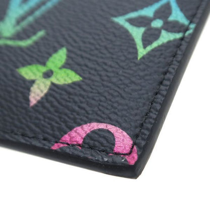 Louis Vuitton Monogram Coin Card Holder Gradient Black — view 5