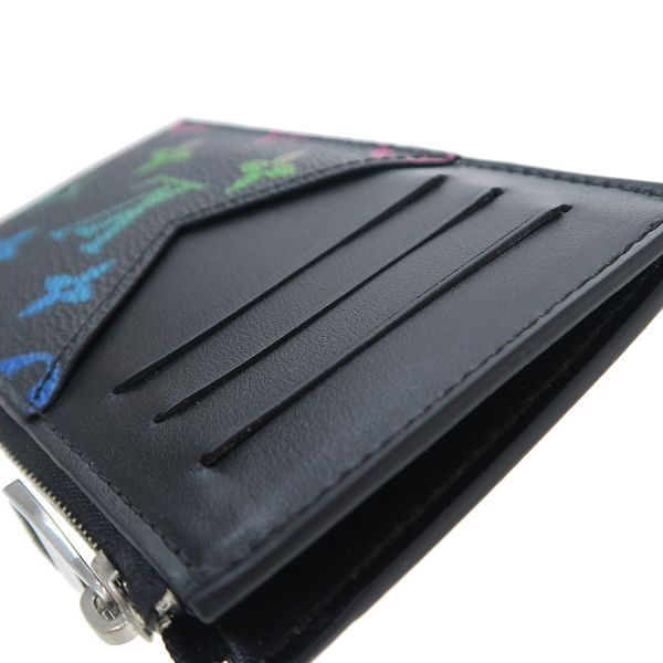 Louis Vuitton Monogram Coin Card Holder Gradient Black — view 6