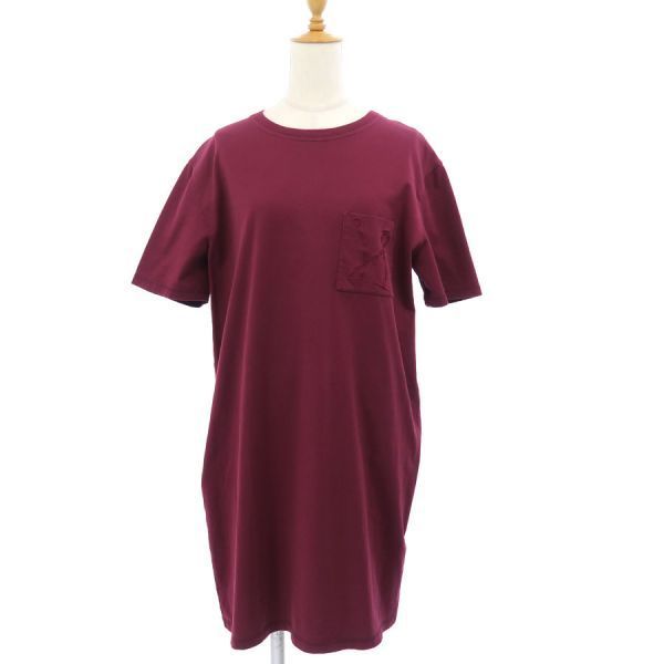 Hermes Dress Burgundy