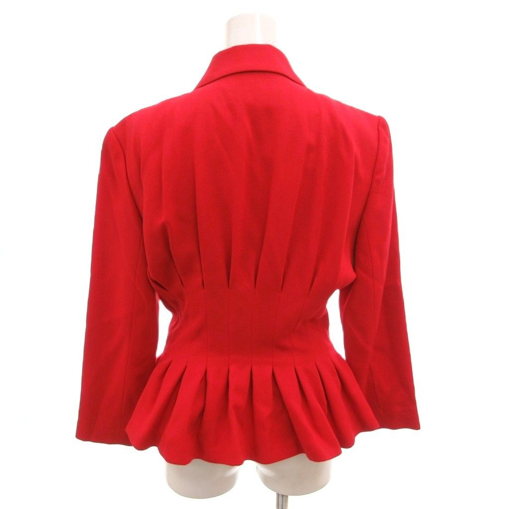 Dior Vintage Set Suit Jacket Skirt Peplum Ruffle 9 — view 3