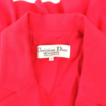 Dior Vintage Set Suit Jacket Skirt Peplum Ruffle 9 — view 8