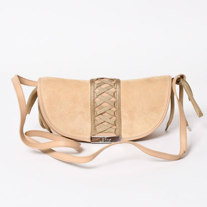 Dior Shoulder Bag Beige Silver