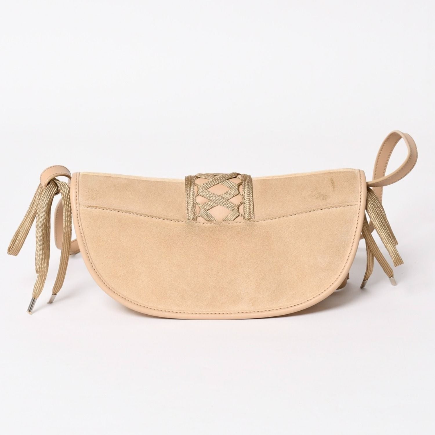 Dior Shoulder Bag Beige Silver — view 2