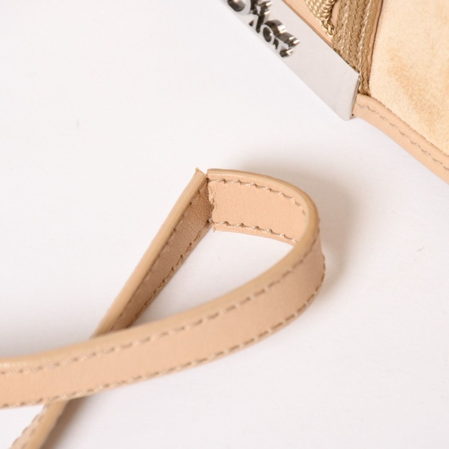 Dior Shoulder Bag Beige Silver — view 8