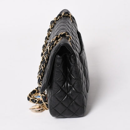 Chanel Quilted 25 Chain Shoulder Bag Valentine's Day Limited CC Logo Lambskin — view 4