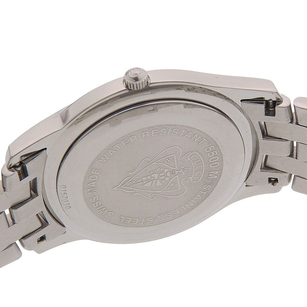 Gucci Class Stainless Steel Quartz Analog Display Black Dial Watch — view 7