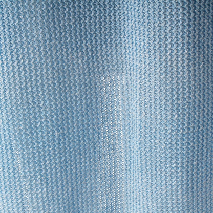 Chanel Linen Coco Button 4 Pocket Long Cardigan Light Blue 38 — view 8
