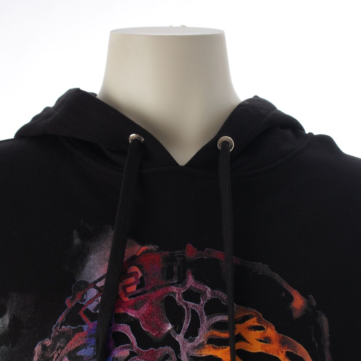 Versace Cotton Medusa Pullover Hoodie Black — view 5