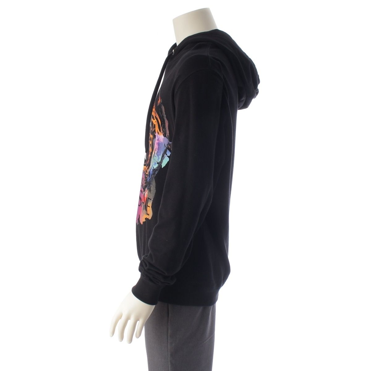 Versace Cotton Medusa Pullover Hoodie Black — view 3