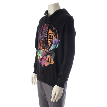 Versace Cotton Medusa Pullover Hoodie Black — view 2