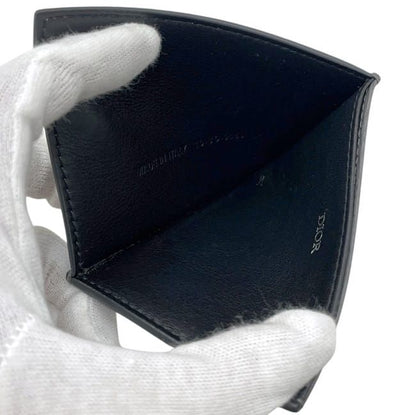 Dior Card Case Gray Holder Leather — view 3