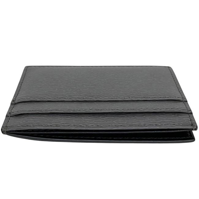 Dior Card Case Gray Holder Leather — view 7