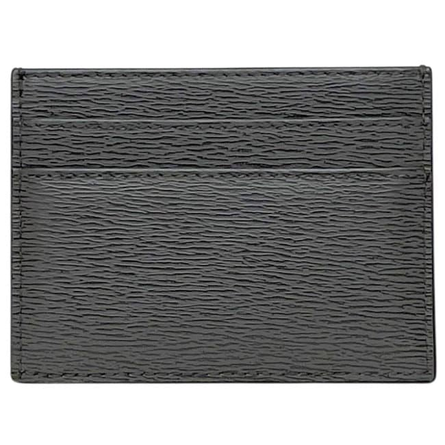 Dior Card Case Gray Holder Leather — view 2
