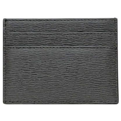 Dior Card Case Gray Holder Leather — view 2