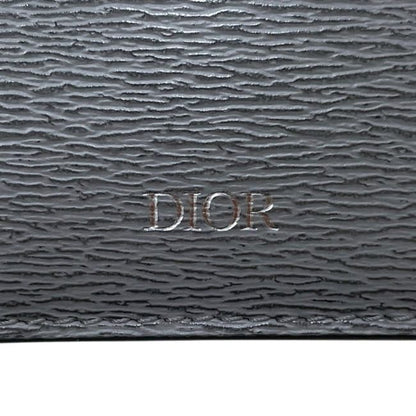 Dior Card Case Gray Holder Leather — view 6