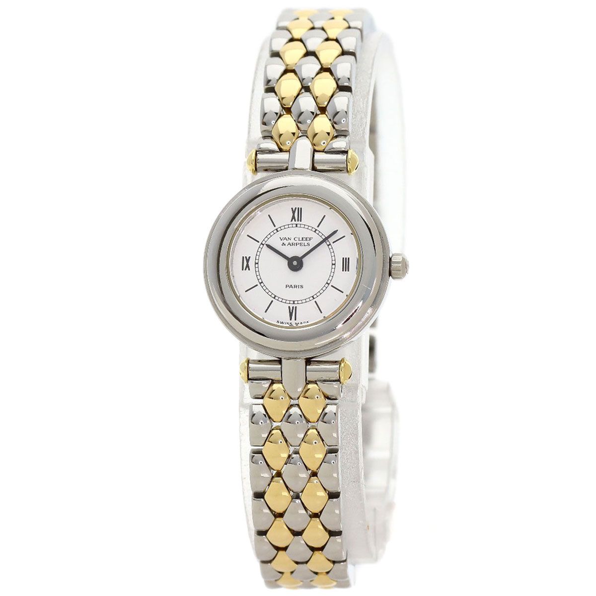 Van Cleef & Arpels la Collection Classic Watch SS Yellow Gold