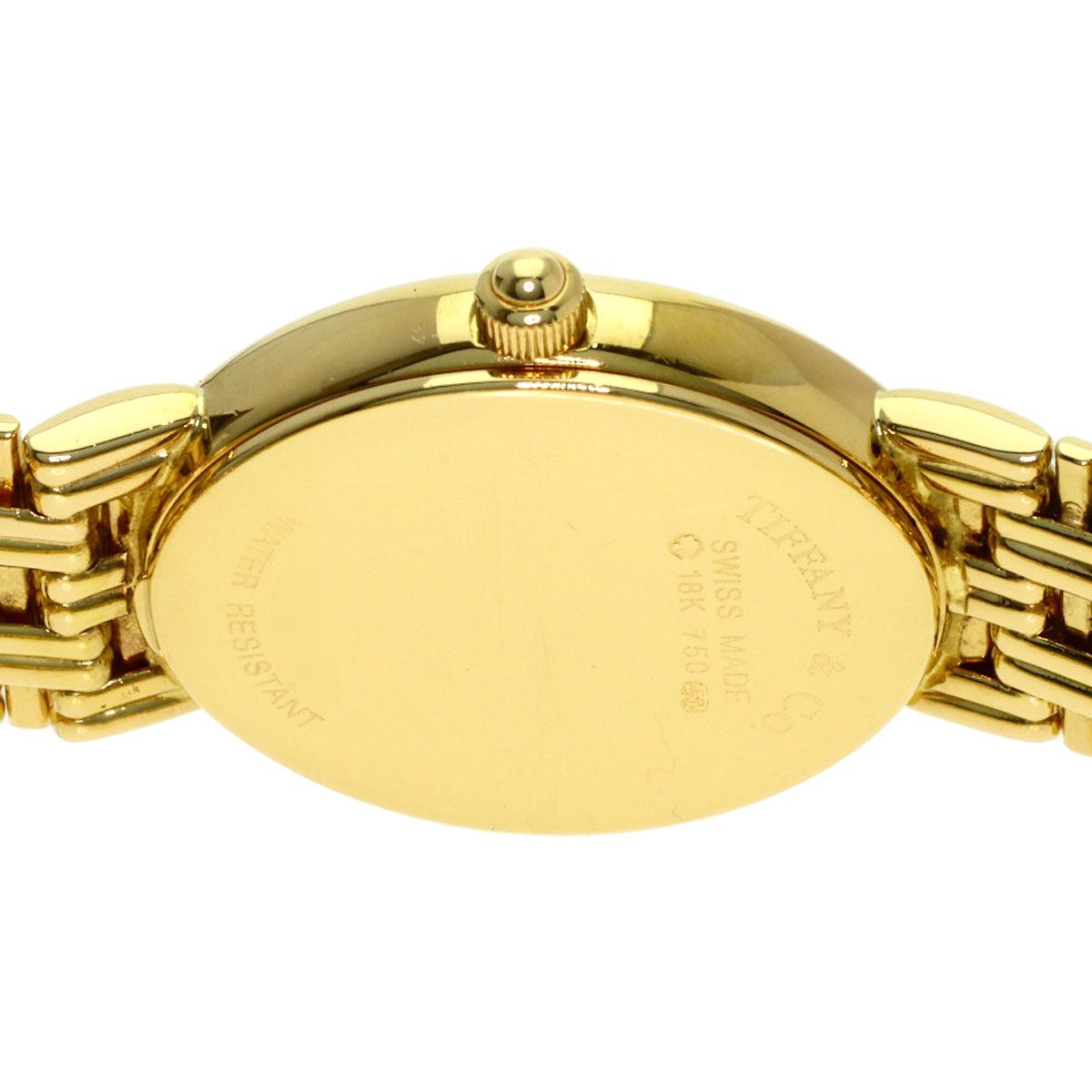 Tiffany & Co Oval Watch 18K Yellow Gold — view 6