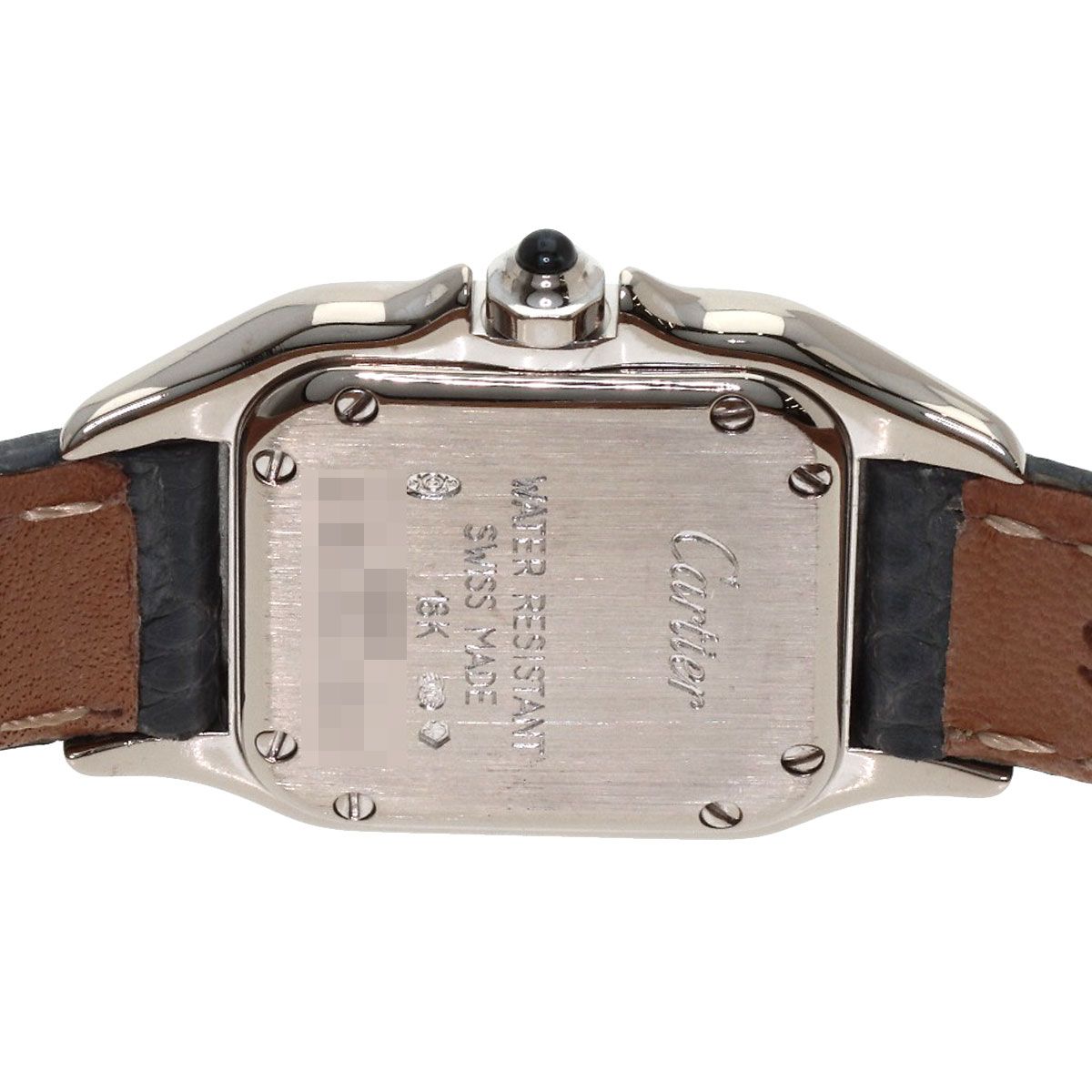 Cartier Panthère SM Watch 18K White Gold Leather — view 6