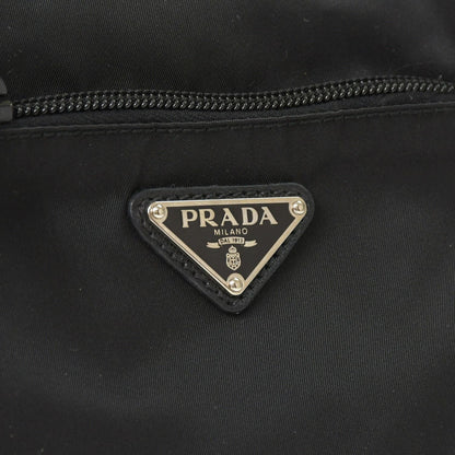 Prada Re-Nylon Travel Bag Carry on Pouch Nylon Saffiano Leather Triangle Logo — view 5