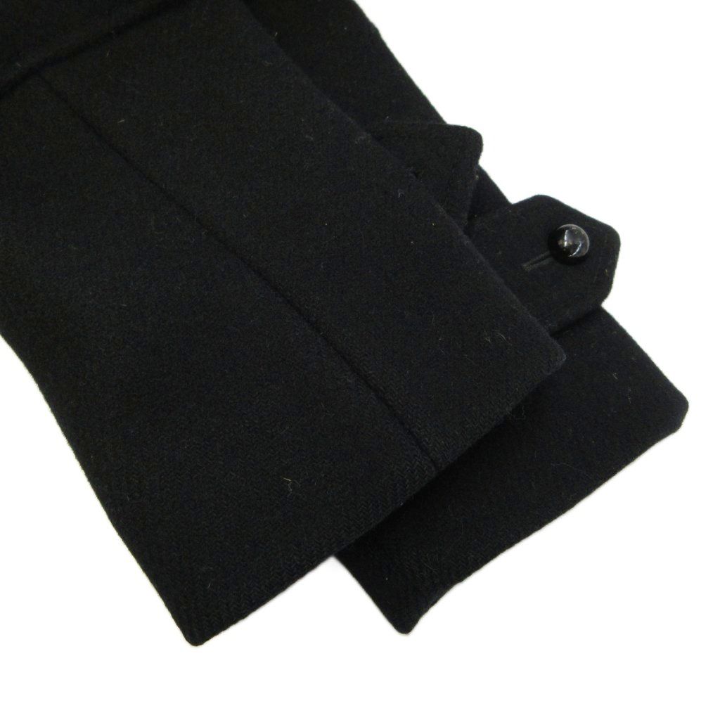 Balenciaga United Arrows Custom Made Duffle Coat Outer Wool Middle Hood — view 5