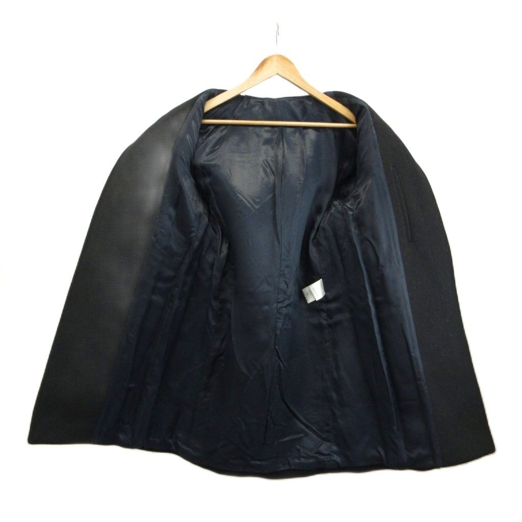Balenciaga United Arrows Custom Made Duffle Coat Outer Wool Middle Hood — view 3