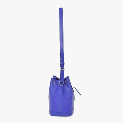Louis Vuitton Noe BB Shoulder Bag Drawstring Epi Leather Fig Purple Silver — view 5