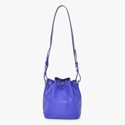 Louis Vuitton Noe BB Shoulder Bag Drawstring Epi Leather Fig Purple Silver — view 2
